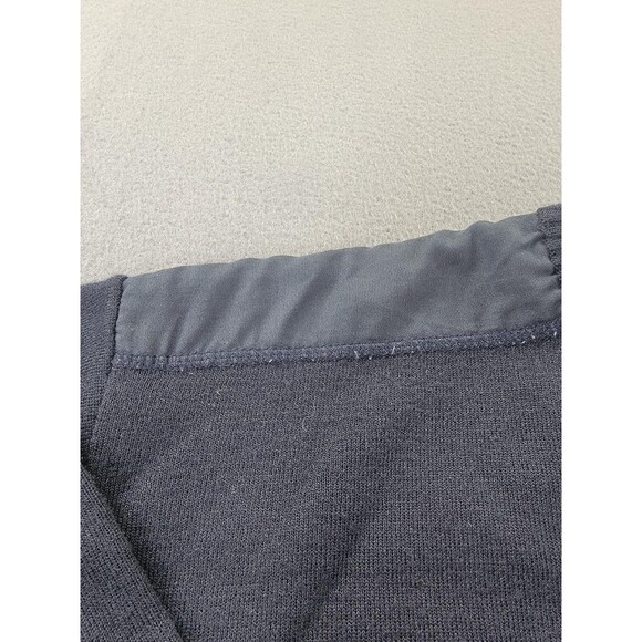 Mariner Sweater Mens 2XL Navy Commando Wool Blend Made in Italy Patches - Picture 4 of 14